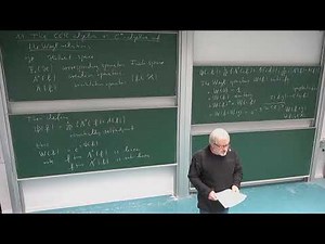 Math of QM: 11.1. The Weyl Relations on the Symmetric Fock Space