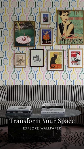 Try before you commit—your wallpaper sample is on us with code SAMPLES. Just in time for our biggest wallpaper sale of the year. | Katie Kime