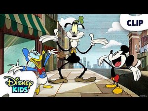 Mickey, Donald, and Goofy Switch Bodies 🔄 | Mickey Mouse (Shorts) | ‪@disneykids‬