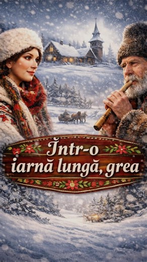 Într-o iarnă lungă, grea ❄️ | Cântec popular românesc #muzicaromaneasca #folclorromanesc #remix