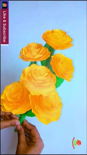 Handmade Paper #Flowers: Easy DIY Craft for Gorgeous Home & Party Decor