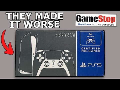 I Bought a “Refurbished” PS5 from GameStop for $380…