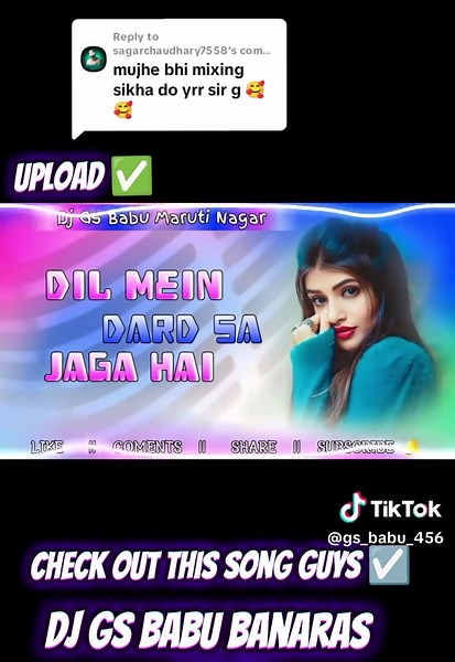 Replying to @sagarchaudhary7558... bass checking song ...