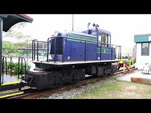 Maine Narrow Gauge Railroad - Diesel - Portland. 6th October 2019