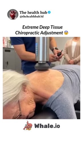 The Health Hub on Instagram: "🩺 Extreme Deep Tissue chiropractic adjustment is like the big boss of chiro moves. It's a super forceful, high-velocity thrust aimed at stubborn knots and adhesions in the muscles and joints. Docs use it to break up scar tissue, increase range, and get you movin' pain-free again. Can be a bit intense, but many swear by its magic! Usually done with specific tools or hands-on techniques. Experiencing chronic pain or stiffness? Might be worth a shot. #ChiropracticCare