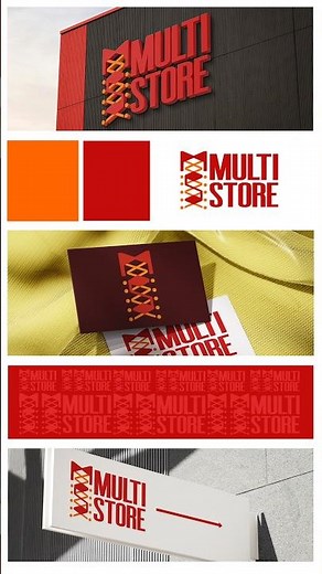 Reimagining a Shoe Store Logo 👟🔥 Multistore calicut #shorts #logodesign #designprocess