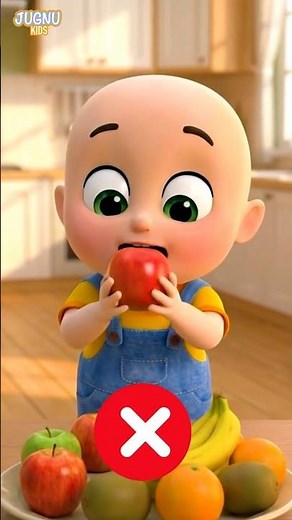 Kids Learn Good Manners | Wash Fruits Before Eat | Nursery rhymes & Baby Cartoon #shorts #babysongs