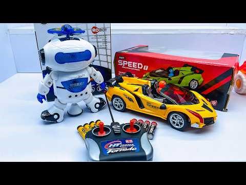 RC Dancing Robot Toy Unboxing & Remote Control Car Review | Kids Fun!