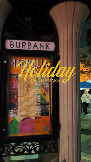 What a night! 🎄✨ Holiday in the Park brought all the festive fun to Magnolia Park with twinkling lights, live music, local shops, and holiday cheer all around. Thank you to everyone who came out to celebrate the season with us ❤️🎅 — @magpark.bur . . . . . #MagnoliaParkBurbank #HolidayInThePark #VisitBurbank #BurbankEvents #BurbankHolidays #ShopLocalBurbank #FestiveSeason #BurbankVibes | Visit Burbank