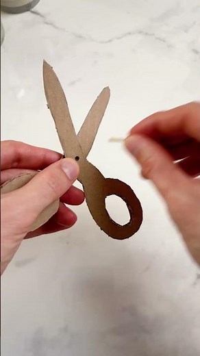 Crafty Cutters: Kid-Friendly Cardboard Scissors! ✂️🎉