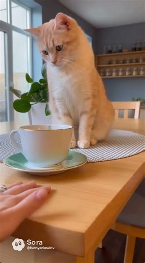 normal cat behavior😂 #cats #funny