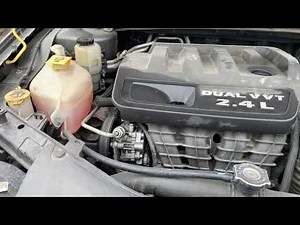 2011-2014 Chrysler 200 2.4L Power Steering Pump Location