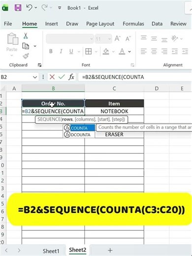 sequence function trick 1 #kalpeshsir #excel #exceltricks #exceltips #microsoft #exceltutorial
