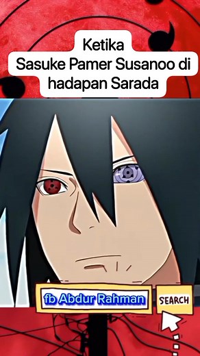 242K views · 5.4K reactions | Sasuke Memperlihatkan Susanoo di depan Sarada  #naruto #narutoshippuden #animenaruto #narutomovie #animenaruto #susanoo #uciha #sarada #sasuke #boruto #orochimaru #sharingan #rinnegan #mangekyou | Abdur Rahman | Facebook