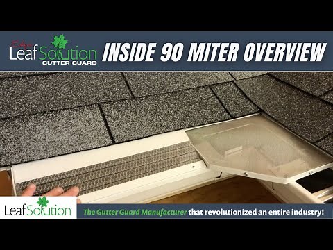 Inside 90 Miter Quick Overview | Solve Clogged Gutters