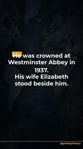 He never wanted to be king. He was crowned anyway.