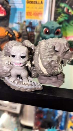 Mikey Bootleg Heroes🌴 on Instagram: "@originalfunko I was cooking with these Godzilla Funko pops, the sleeping Godzilla and Minilla, Space Godzilla and King Ghidorah are all fire! #funkopop #godzilla"