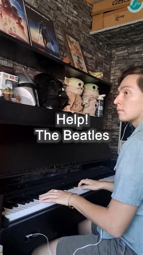 Help! - The Beatles (Piano Cover) #help #thebeatles #johnlennon #piano #cover #music #60s #rock #pop