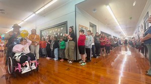 4.8K views · 145 reactions | 旅 1st Grade Macy’s Day Parade Celebration! 旅 Our first graders have been hard at work learning all about the history of the iconic Macy’s Thanksgiving Day Parade! Yesterday, they invited classmates and staff to join in as they put on a parade of their own! Great job, 1st grade!  | East Carter County School District | Facebook