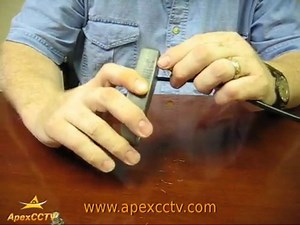 Crimping a BNC Connector on RG59 Cable - How to - video Dailymotion