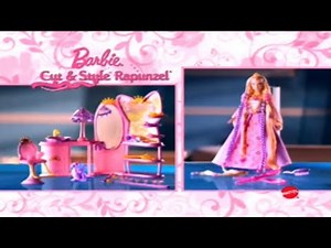 Barbie® Cut & Style™ Rapunzel® Doll & Salon Commercial