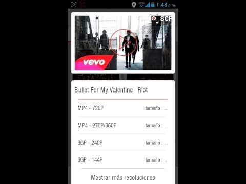 Descargar e instalar videoder para android.