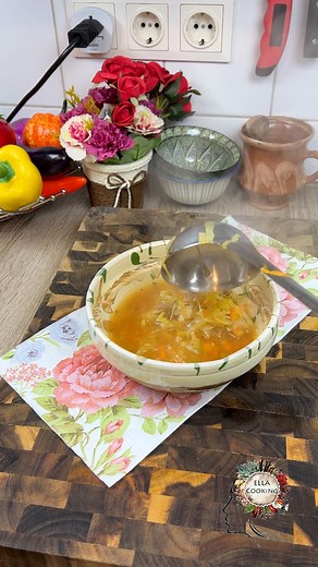Ciorba de vacuta cu varza acra. #ciorbadevacuta #recette | Ella Cooking