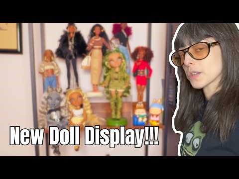My NEW Doll Display! Set Up and Chat!