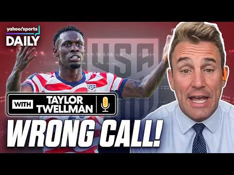 Taylor Twellman Sounds OFF on USMNT's Controversial Red Card 😤