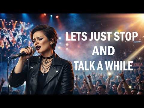LETS JUST STOP AND TALK A WHILE - POP ROCK BALLAD