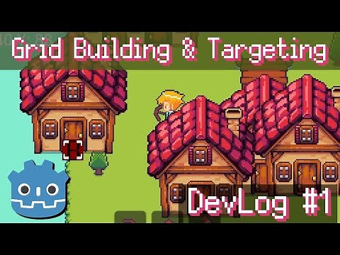 Making a Grid Building and Targeting System for Godot 4 - DevLog #1
