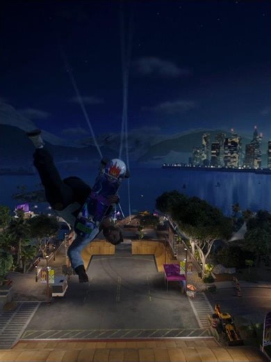 NEW ISLAND SMOOTHEST RAMP RUN IN SKATE 4 #gaming #skate #skate4 #skategameplay #ytshorts