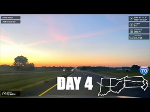 Los Angeles to New Jersey Road Trip (REALTIME) DAY 4