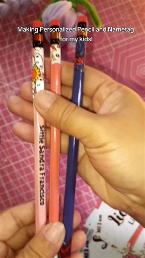 Personalized Pencil and Nametag Labels for Kids | DIY Handcrafts