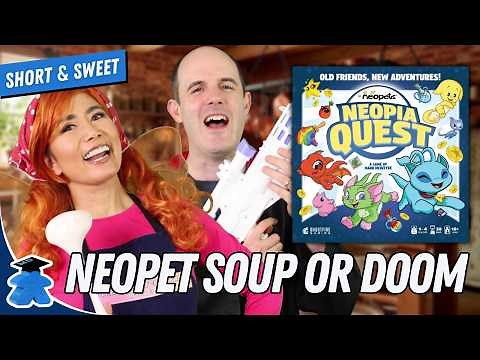 Neopia Quest - The Legendary Neopets Come to Live in a Board Game