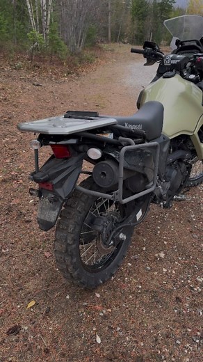 2022 Kawasaki KLR 650 pannier racks presented 🎁 .#kawasaki #kawasakiklr650 #klr650 #klr650adventure #outbackmotortek | Outback Motortek