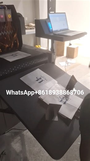 Kraft paper bag digital printing machine #printingmachine #paperbag