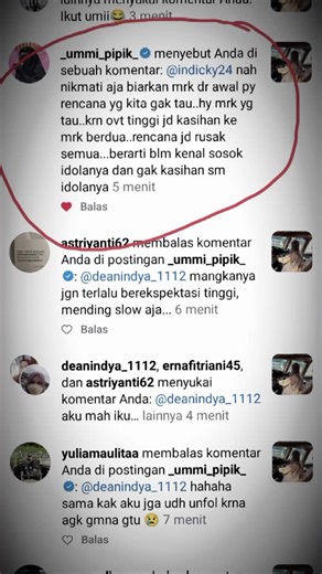 tuh kata umi gara2 pada OVT rencana mereka berdua jdi hancur semua & bulan depan Abi ada projects baru jangn pada tantrum kalau ada scene romantis 😆 yuuk guys bisa yah aman ga usah DM abidzar atau Sintya selama umi ngedukung abisin kita happy2 ja..dan kalau endingnya ga sesuai ekspektasi kita tolong jangan berubah jdi haters atu hate coment ke Abi atau Sintya 😍🫶 semoga abisin ada projects bareng yah🙏 #sintyamarisca #abidzar #umipipik #Abisin #sweetcouple2024 .