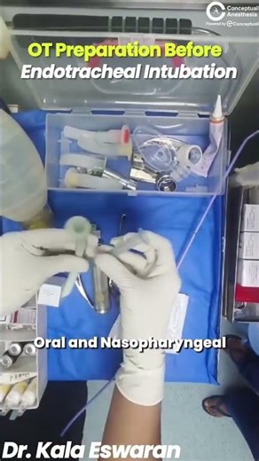 OT Preparation Before Intubation – Must-Have Airway Tools & Tips! ✨🏥