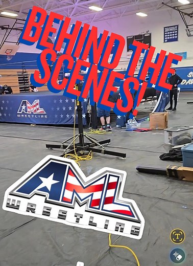 Go behind the scenes of AML Wrestling's "All for the Glory" event! From an empty gym, to a packed house. Before the lights hit, the music plays, or the bell rings, there is a team that makes it happen. This is the part that the crowds usually don't see. Events don't just happen. We build it! | Josh Gerry