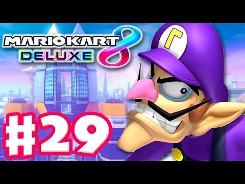 Egg Cup 200cc! Waluigi! - Mario Kart 8 Deluxe - Gameplay Walkthrough Part 29
