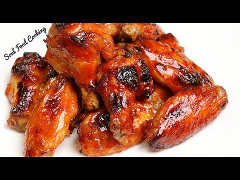 Honey BBQ Wings Recipe - How to Make Barbecue Wings in the Oven