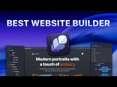 The Best Website Builder for Mac. No Code Required.