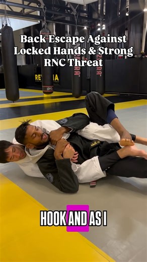 How to Escape the Back Without Using Your Hands: Opponent w/ a Strong RNC