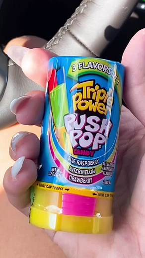 Limited edition my friends #pushpop #candy #oop #blue #december | push pop