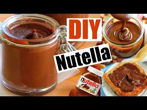 DIY NUTELLA! Make homemade Nutella!