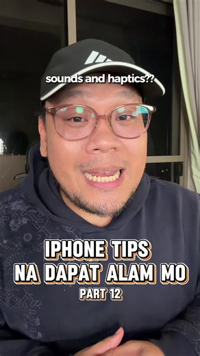 Number 12 | Iphone tips na dapat alam mo | how to turn off sound and haptics for longer battery life? #dapatalammo