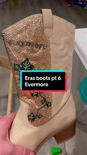 DIY Rhinestone Boots Tutorial - Eras Boots Part 6