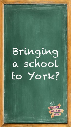 SHOW THIS to your child's class teacher! The Wizard Walk is often described by pupils and staff as the BEST thing they did in York, and even the best school trip EVER 🤩 A magical of mix of illusion, comedy, history and interactive fun, designed to fire pupils' imaginations Early booking always recommended, before availability...vanishes! 💨 @UKSchoolTrips #schooltrip #fieldtrip #schoolgroup