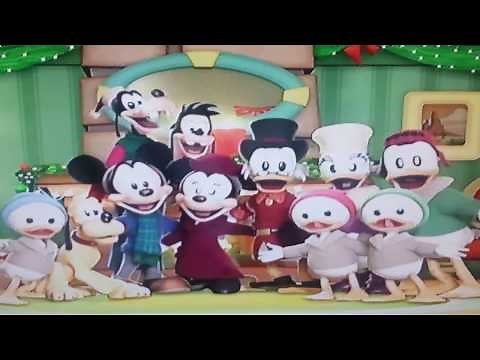 Mickey's twice upon a christmas ending song